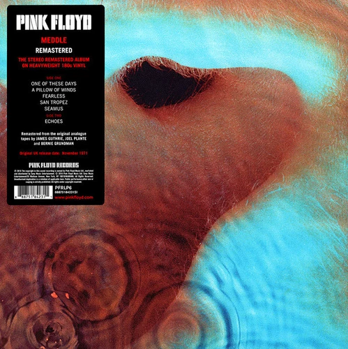Pink Floyd - Meddle - 1 LP - 180g - Stereo Remastered - New/Sealed Vinyl