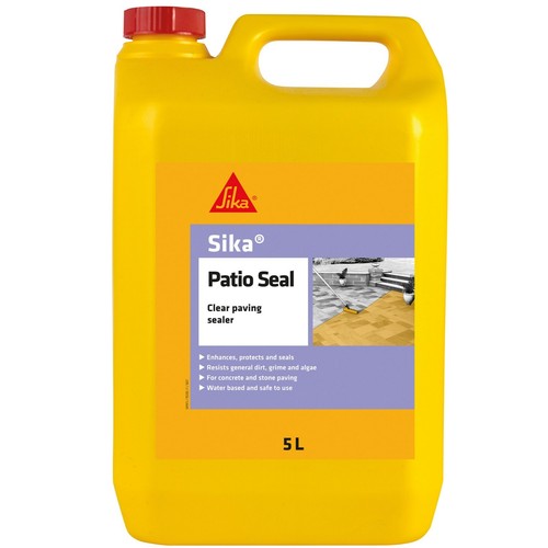 Sika Patio Seal Paving Sealer,Water Base Sealer And Appearance Enhancer Clear 5L eBay