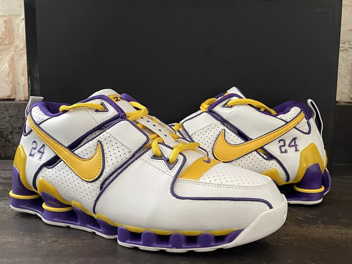 KOBE BRYANT Los Angeles Lakers 2006 NIKE ID Shox Bomber PROTOTYPE