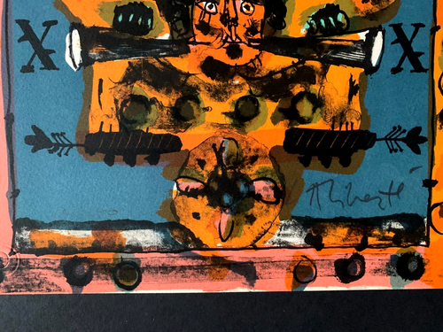 Norman Laliberte Tarot Cards Signed and Numbered Lithograph - Picture 2 of 2