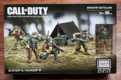 Mega Bloks COD Call of Duty INFANTRY BATTALION Mini Figure Set CNG93 ...
