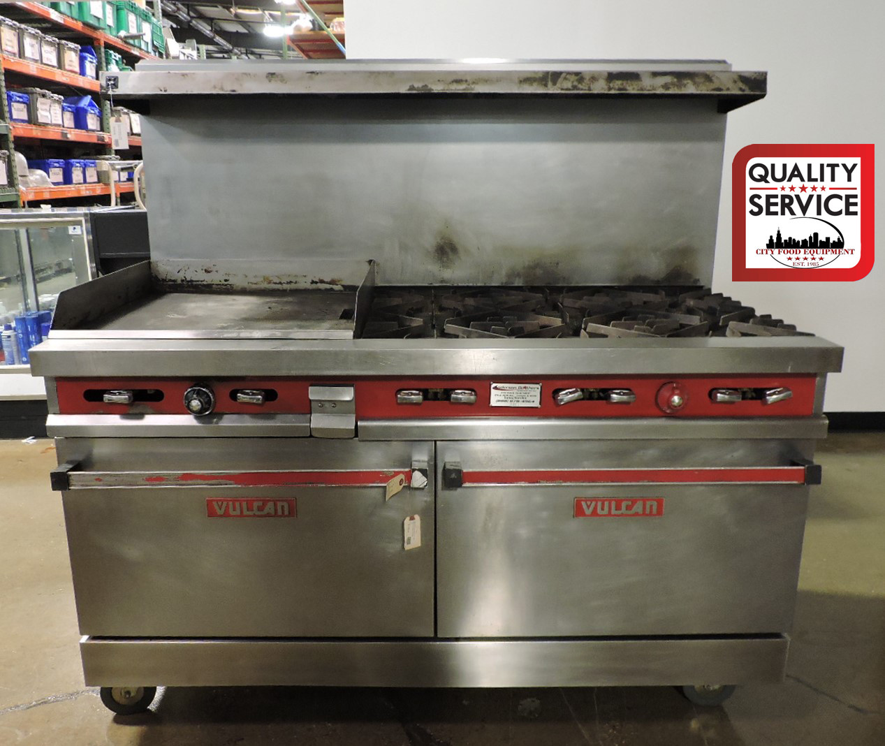 Dcs 72 Commercial Range 36 Griddle 6 Burners With 2 Standard