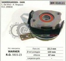 299830 Mechanical Clutch Warner Lawn Mower Sandrigarden SWM Vespucci