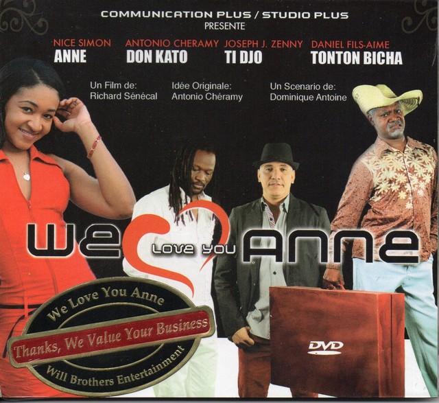 WE LOVE YOU ANNE "TonTon Bicha" Haitian Comedy DVD Creole Humor