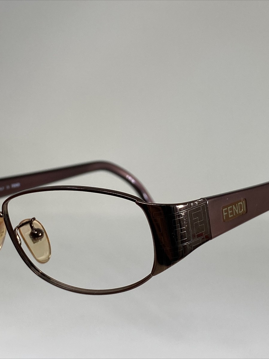 FENDI F654 250 Italy Dark Mocha Brown Designer 51-16-135  display picture 2