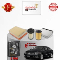 Wartungskit 4 Filter Und ÖL Vw Cc 2.0 Tdi 135KW 184PS Ab 2015