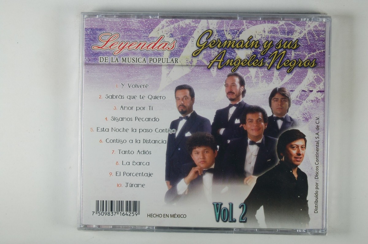 GERMAIN Y SUS ANGELES NEGROS Leyenedas De La Musica Popular LATIN