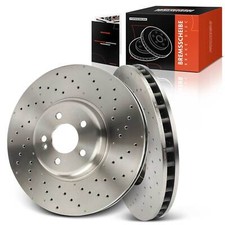 A-Premium 2x 360mm Brake Discs for Mercedes CLS EQC C-Class A205 4212312 Front