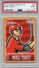 Mike Trout 2013 Panini Triple Play # 36 *PSA 9* MINT Anaheim Angels