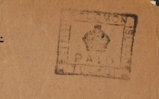 Cubierta BSI 1928 OHMS con carta registrada oficial de Tulagi y sello oficial pagado Foto 2 de 4