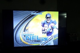 Both NFL 2K Sega Dreamcast 1999 Randy Moss Not for Resale Retail Working Tested