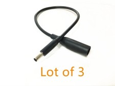 3pcs DC Power Charger Converter Adapter Cable 7.4mm To 4.5mm For dell small Tips