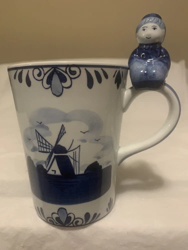Delft Vintage Hand Painted Mug