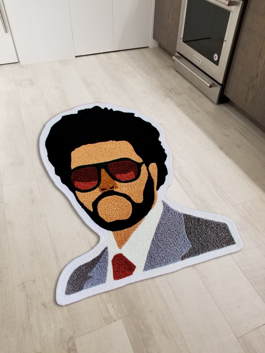 THE WEEKND X MR. THURSDAY ラグ RUG The Weeknd 10th Anniversary Thursday Anime Rug - SS21 - US
