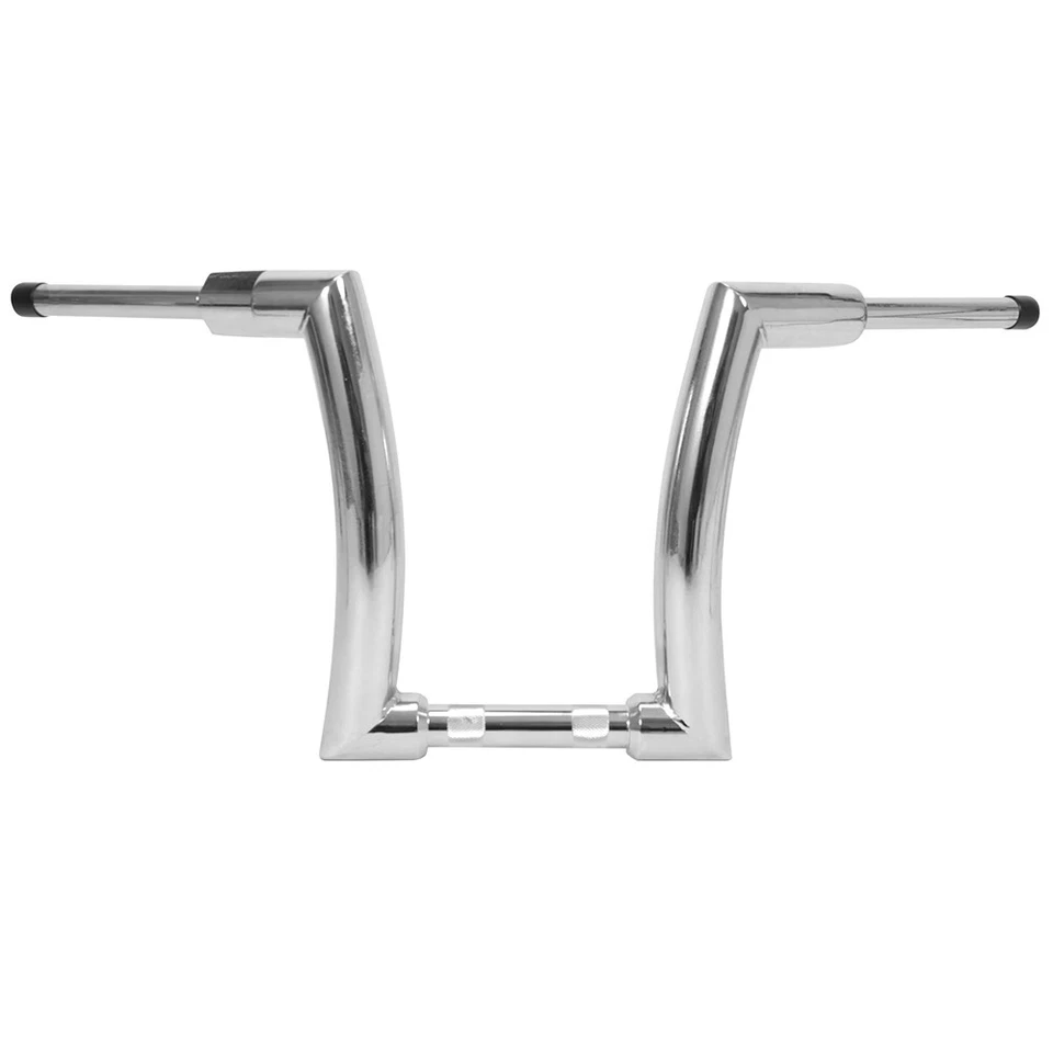 Elevadores de manillar de barra de suspensión de 2"" de elevación de 14" aptos para Harley Touring Road King cromados Foto 3 de 4