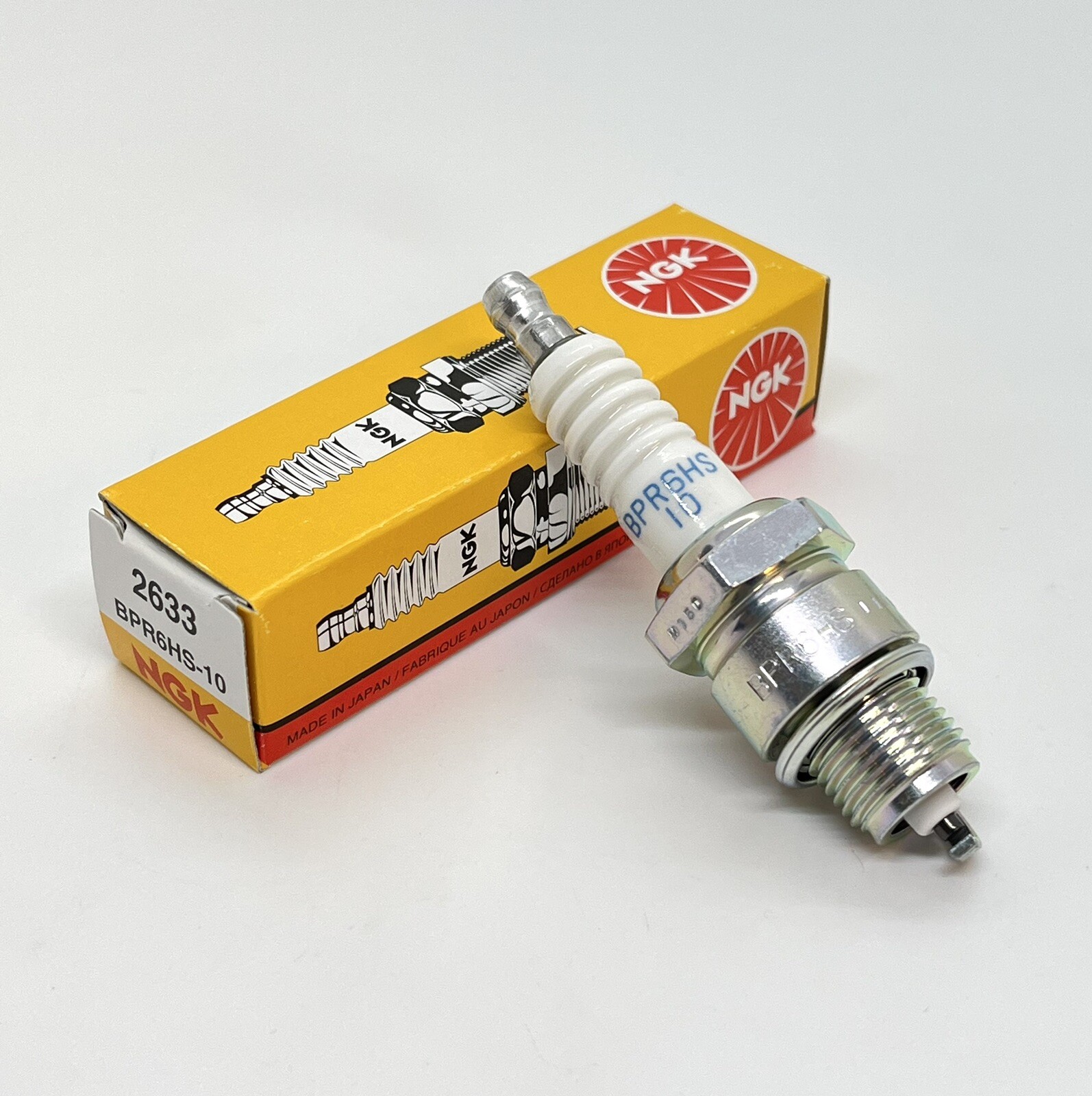NGK BPR6HS-10 Spark Plug - Mercury/Mariner/Tohatsu Outboards