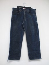 Vintage Levis 501 Jeans Mens 42 Blue Denim Straight Leg Button Mexico 42x30