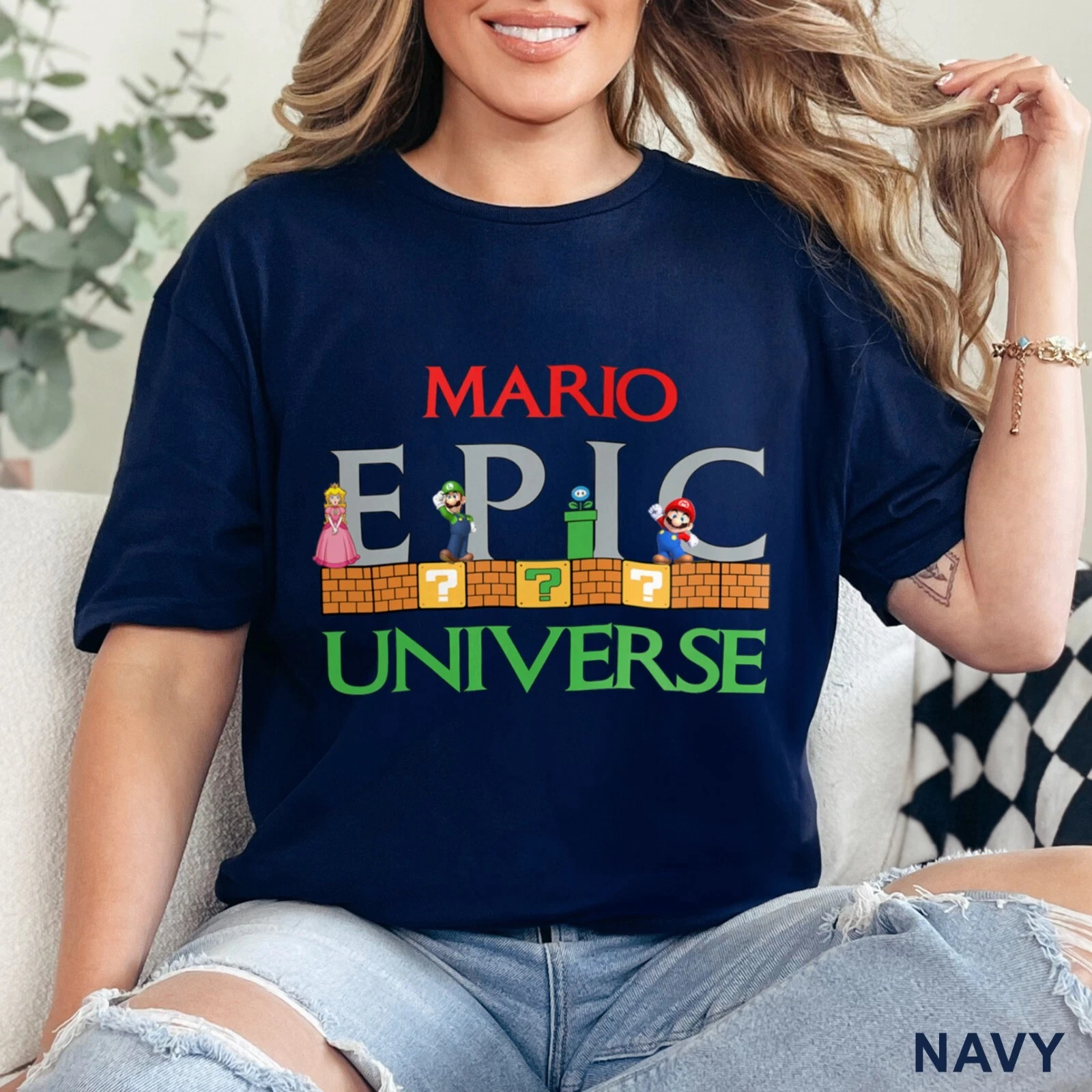 Universal Studios Epic Mario Shirt, Universal Epic Universe Shirt