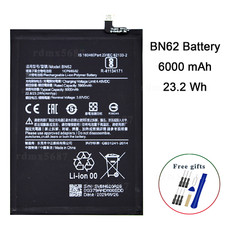 Replacment Xiaomi Poco M3 M2010J19CG M2010J19CI BN62 Battery With Tools