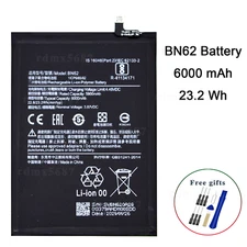 Replacment Xiaomi Poco M3 M2010J19CG M2010J19CI BN62 Battery With Tools