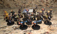 WOTC Star Wars Miniatures - Clone Strike Army Set Fringe - 20 Figures w/ Cards