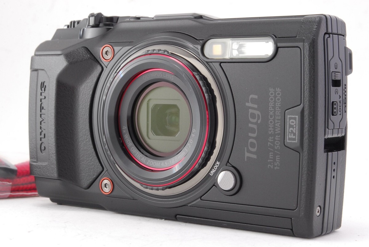 unused] Olympus Stylus Tough TG-6 Digital Cameras - Black