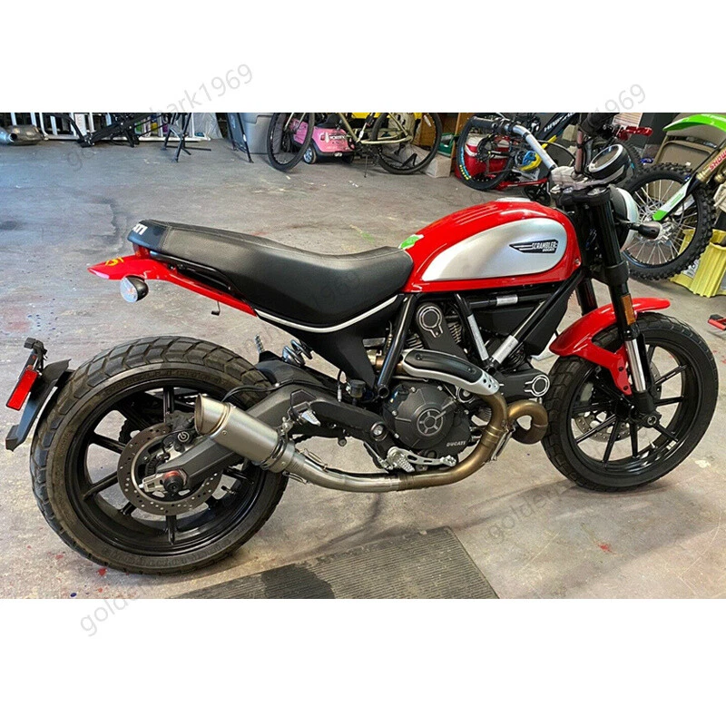 Средняя выхлопная труба для Ducati Monster 797 Scrambler 800 821 наконечники глушителя 51 мм - Изображение 2 из 4