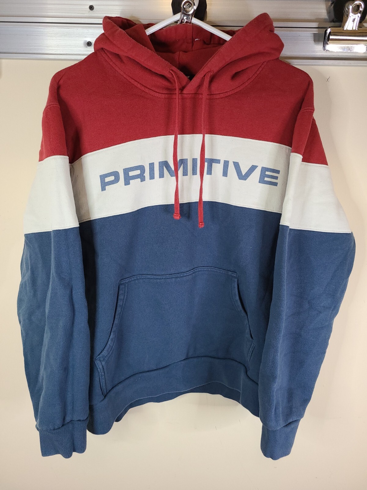 Primitive Skateboarding Hoodie Mens Large Pullover Spellout **see  measurements** | eBay