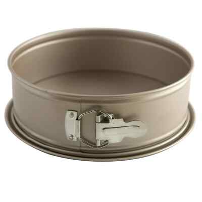 Nordic Ware 9  Nonstick Steel Springform Cake Pan, Rose Gold