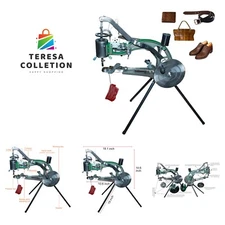 the Latest Upgraded Version 10 -Bearings Shoe Repair Hand Sewing Machine, Sho...