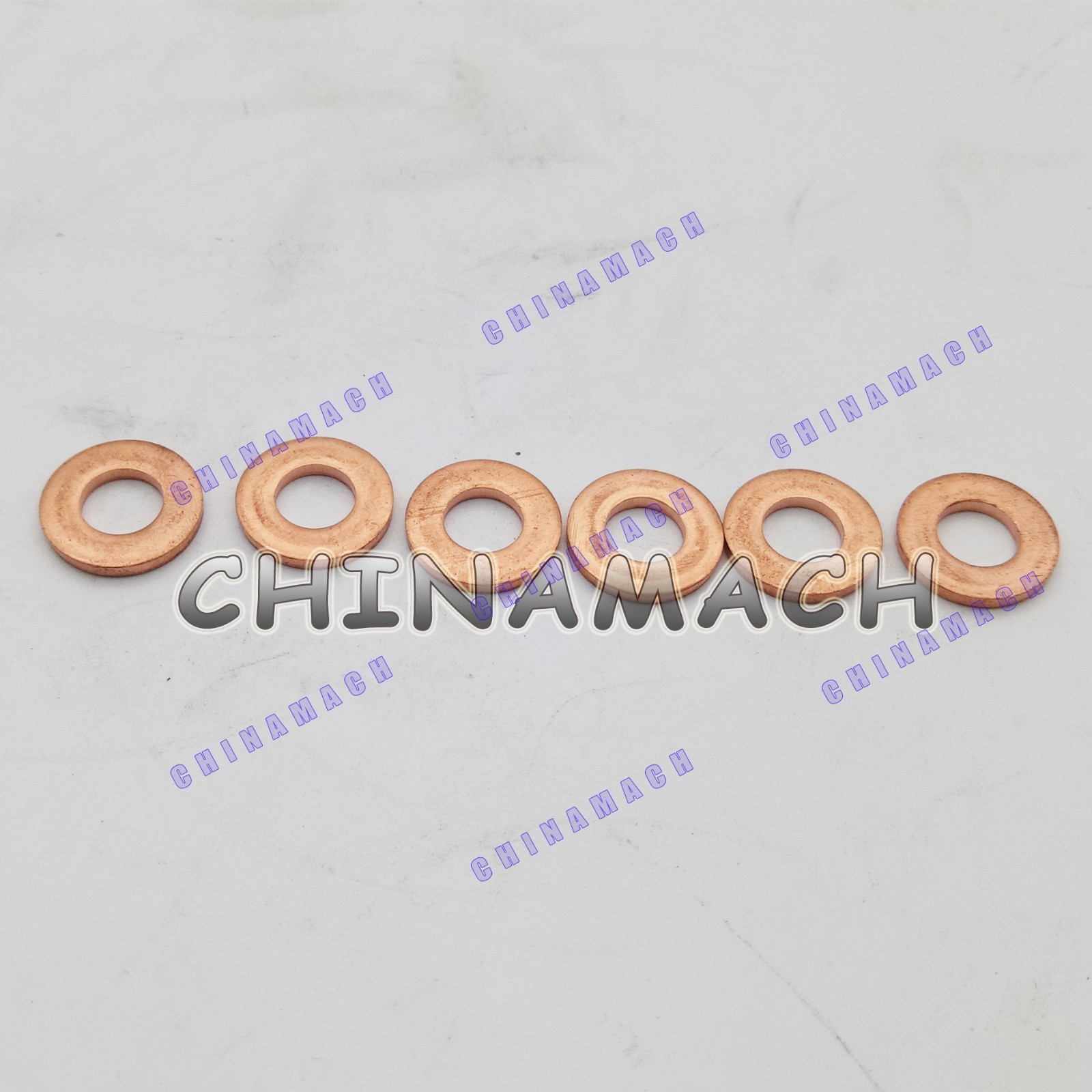 6 pieces New Copper Fuel Injector Washers Set 3906659 for Cummins Dodge Engine eBay