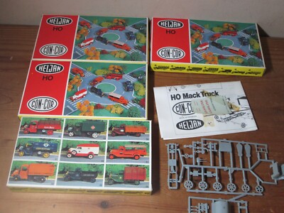 HELJAN CON-COR 31 HO SCALE 4 x MACK TRUCK KIT for MODELLBAHNANLAGE 1/87