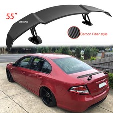 55" Car Rear Spoiler Wing GT Style Carbon Fiber For Ford Falcon BA BF FG EF FPV