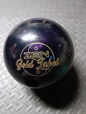 900 Global Zen Gold Label Bowling Ball - 16 lbs. - Used (Single Drill)