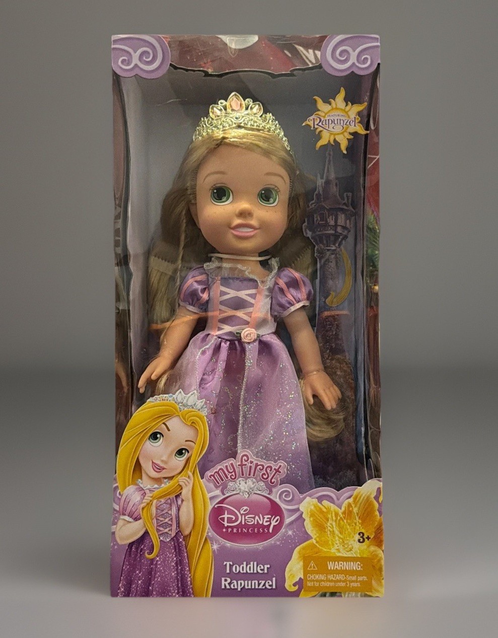 Disney My First Princess Toddler Rapunzel Tiara 12&rdquo; Doll T