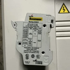 Cooper-Bussman Series CHCC Fuse Holders (Lot of 2)