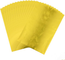 50 Pcs Toner Reactive Foil  Foil Paper for Toner Foiling Foil by Laser Printer an