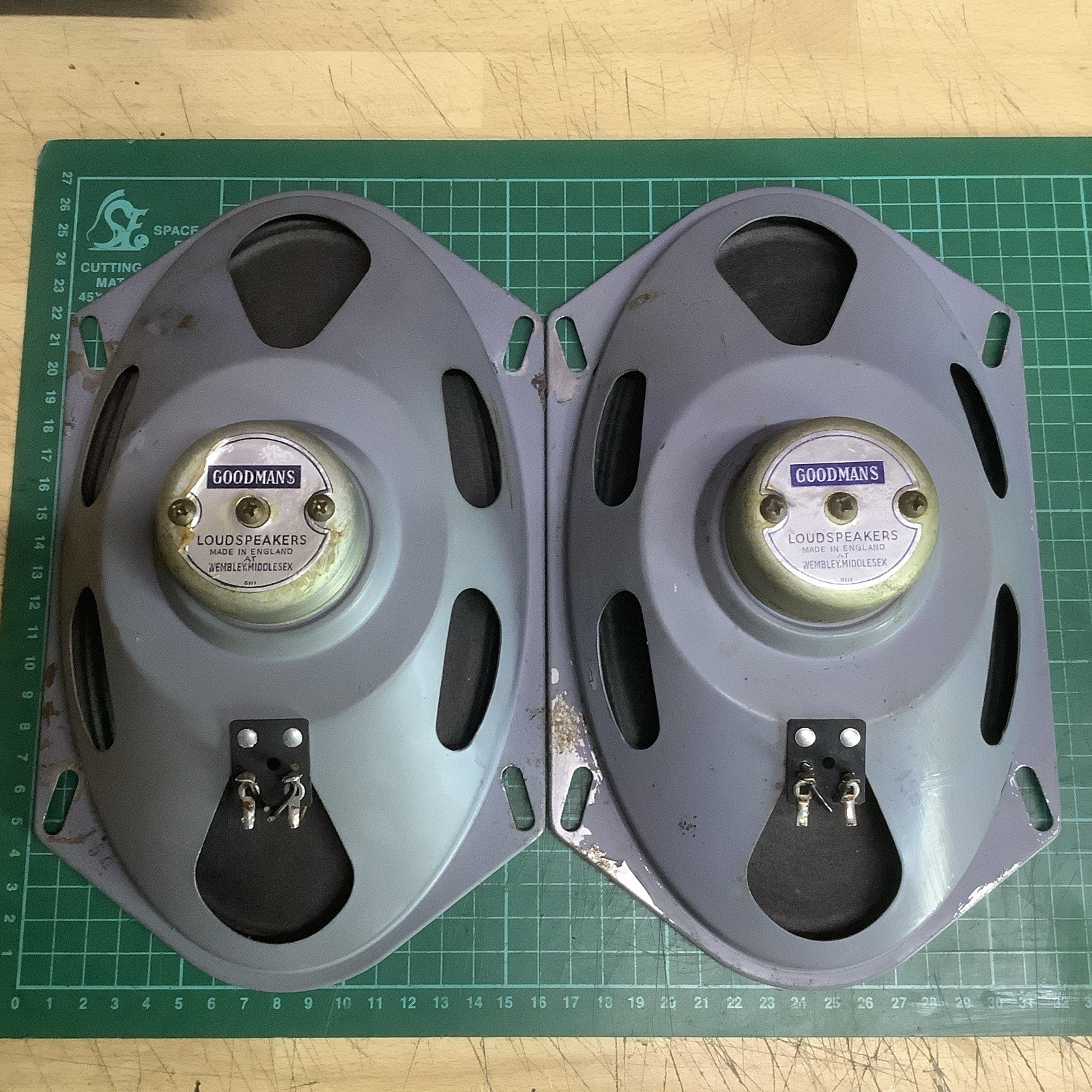 SELMAR TRUEVOICE AMP - Goodmans 10” x 6” 15 Ohm Speaker - Matched Pair