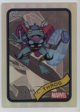 2025 Topps Chrome Marvel Comics Refractor Throg #46 u0u