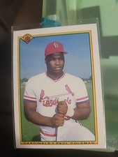 1990 Bowman - Paul Coleman #199 (RC). Cardinals 