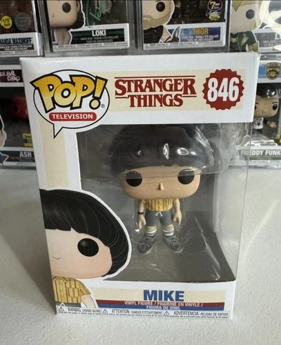 Funko Stranger Things Pop! Vinyl Figures Mike #846 & Battle Eleven #826 Set of 2