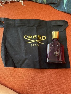 Empty Creed Carmina 75ml Bottle With Cap And Bag
