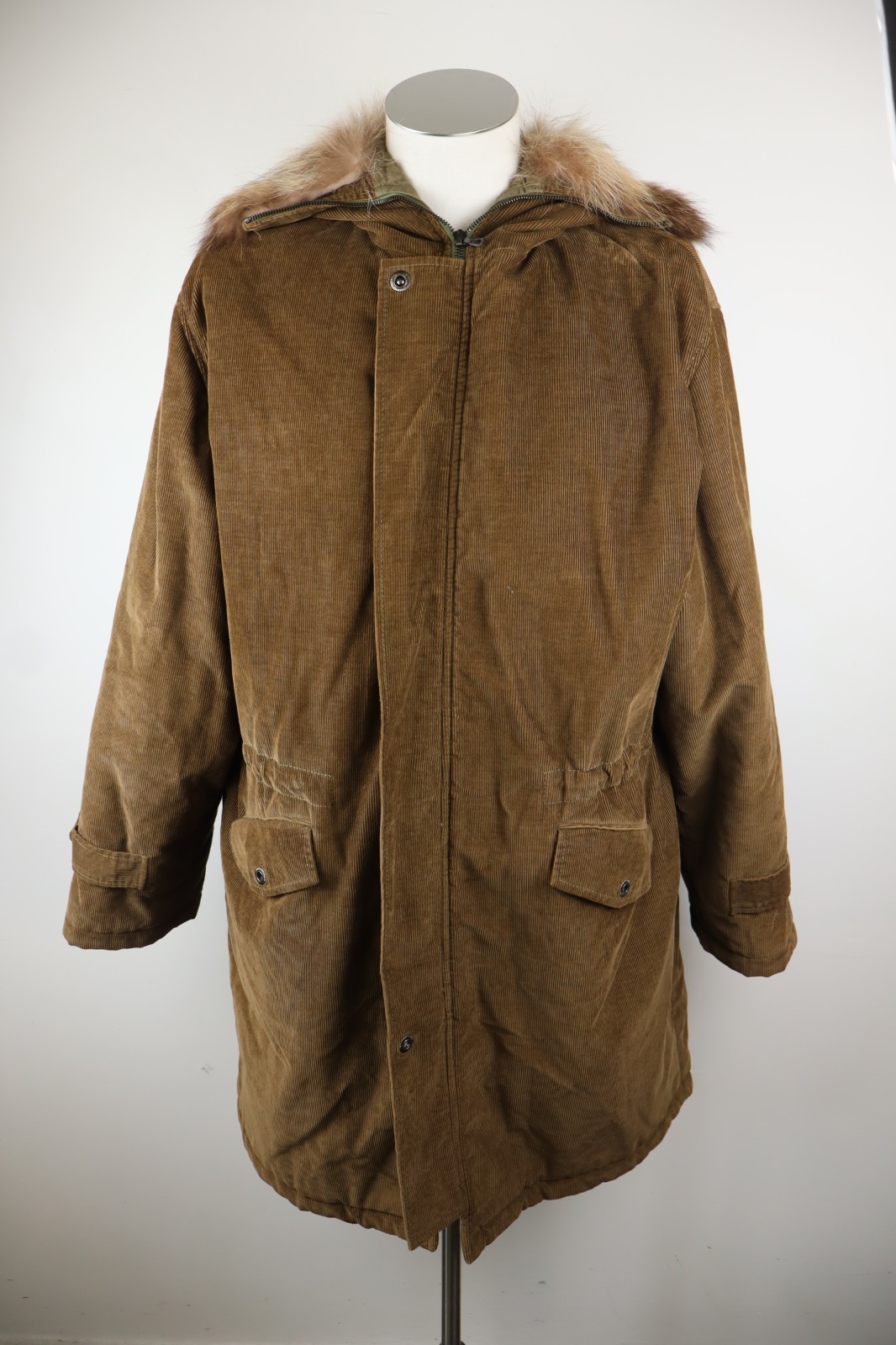John Richmond Cazadora Vintage Hombre Marrón Terciopelo Talla 50 Regular
