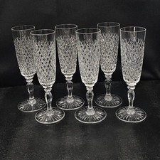 Cristal Saint Louis, Tacitus model, 6 Champagne flutes
