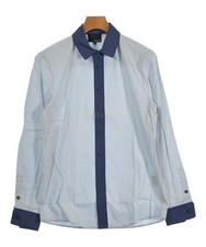 3.1 Phillip Lim Casual Shirts WhitexNavy Check Pattern XS 2200641800177