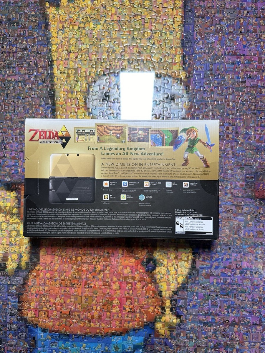 Nintendo 3DS XL: The Legend Of Zelda A Link Between Worlds Console