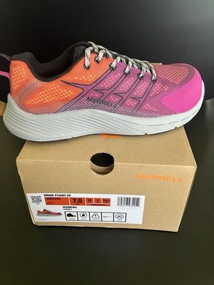 Merrell Moab Flight CF Lunar Women s Size 7.5 Shoes Fuchsia- Oil Resistant New!