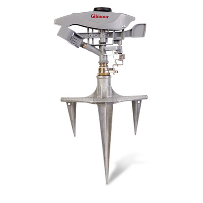Gilmour Pro Heavy Duty Circular Water Sprinkler Spike Base Rotating Sprinkler