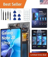 for Galaxy Note 20 Ultra OLED Screen Replacement with Frame and Tools  OLED ...