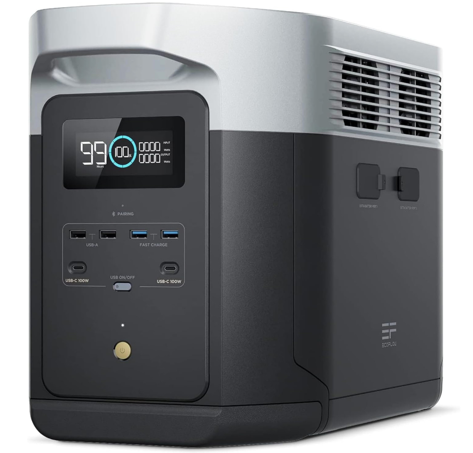 EF ECOFLOW Portable Power Station DELTA Max 2000 2016Wh Solar Powered Generator